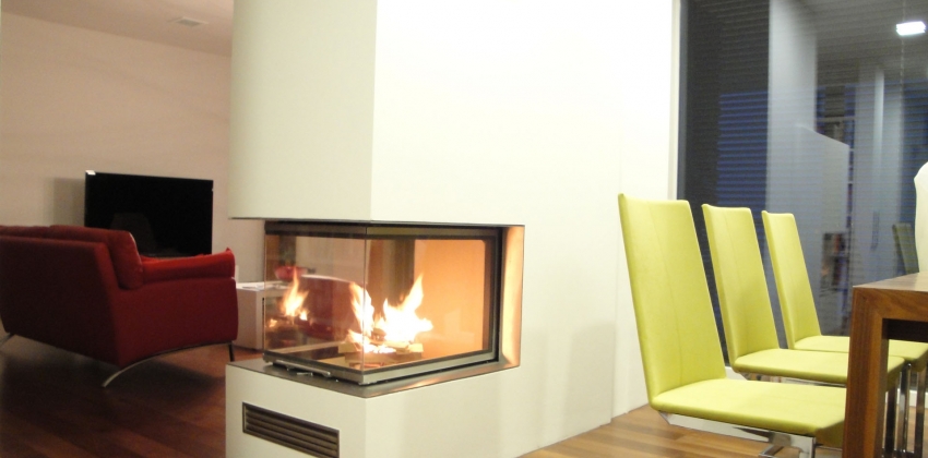 moderner Heizkamin